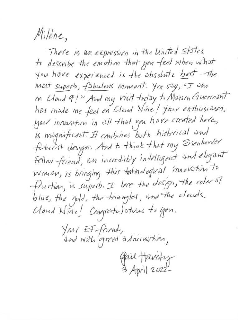 Gail Harrity autograph